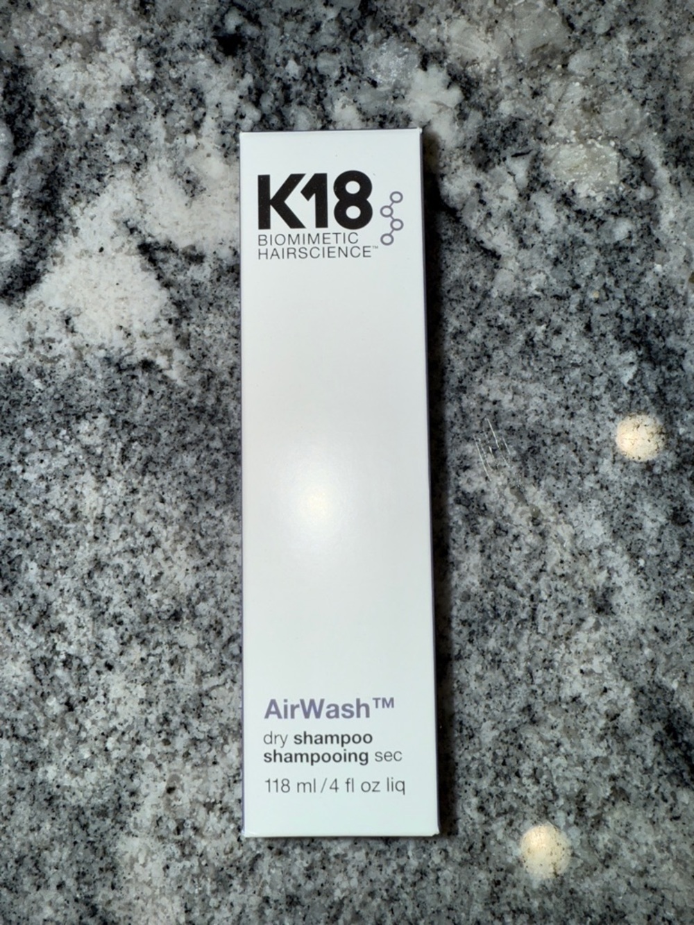 K18 AirWash Dry Shampoo – White